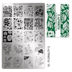 Stamping Plate NO. 10 Florality 2 Moyra